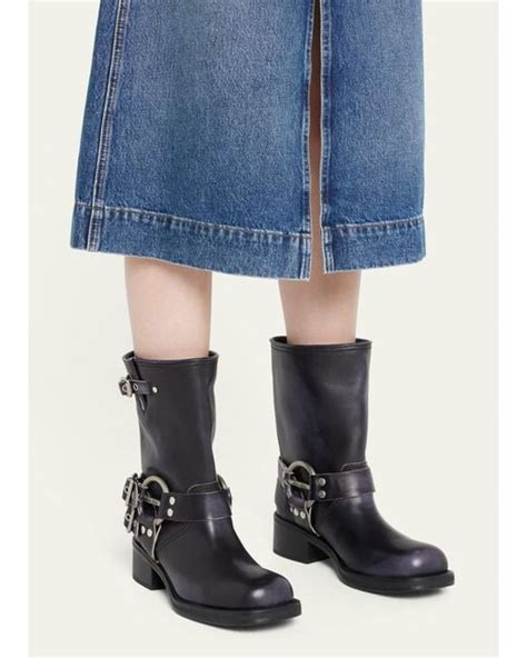 miu miu boots sizing|miu buckle boots.